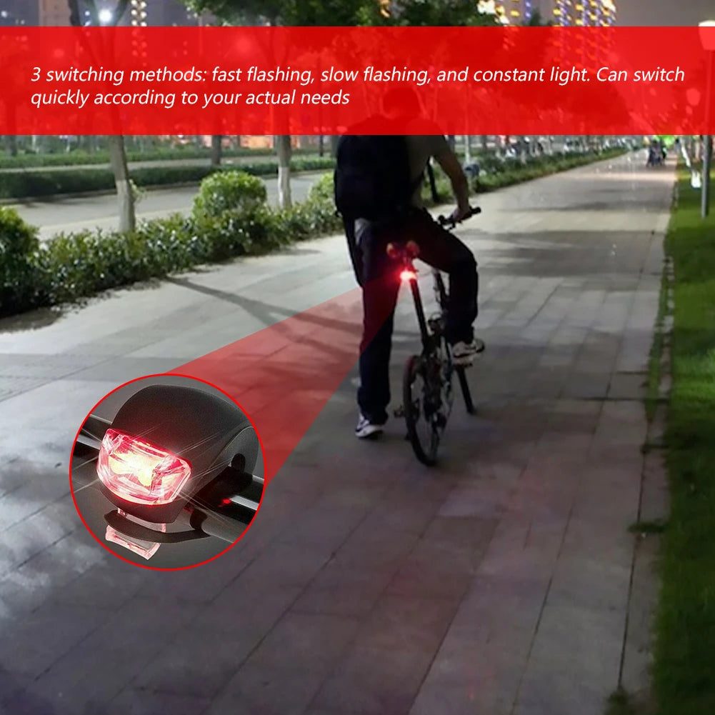 2-10pcs LED Silicone Bicycle Front Premium Quality Replacement Accessory