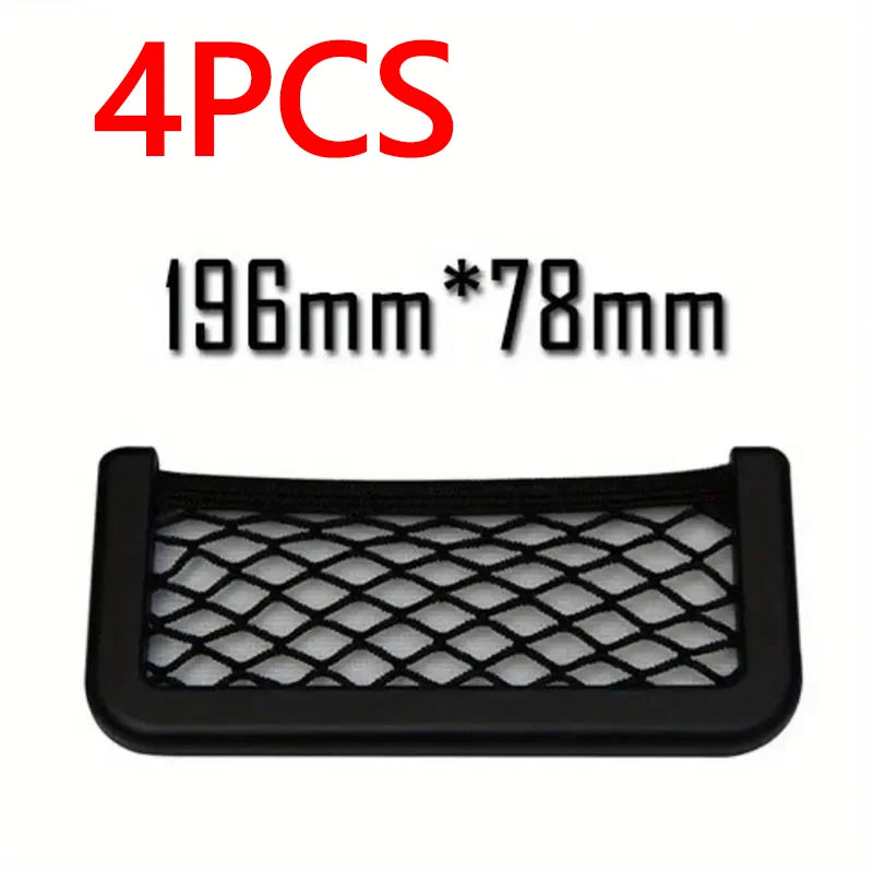 Car Storage Bag Nets Adhesive Premium Quality Replacement Accessory