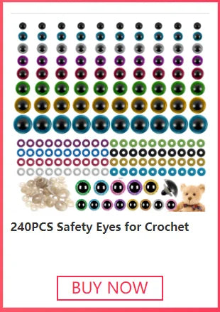 150/500 Pcs Doll Making Eyes Doll Making Safety Eyes Craft Supply