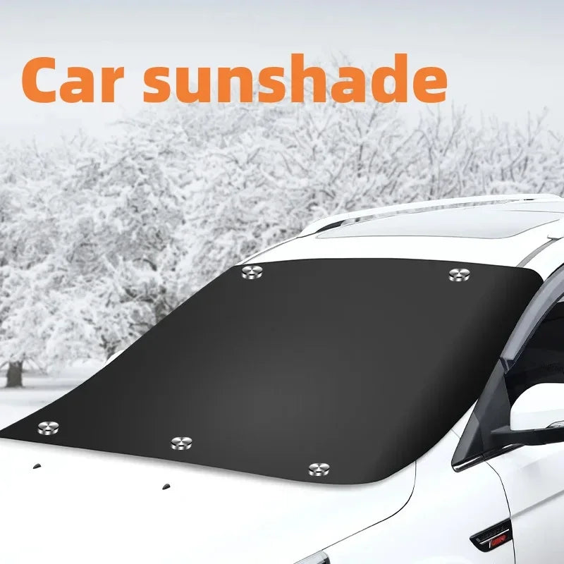 Car Magnetic Snow Shield Winter Car Sun Shade UV Protector