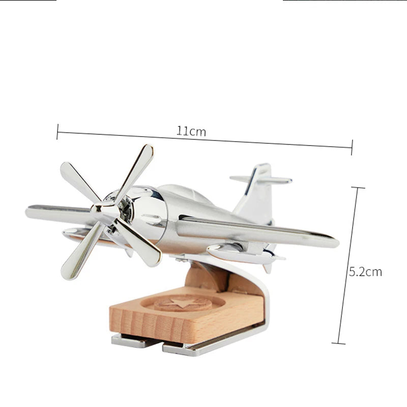 Car interior accessories solar airplane Car Dashboard Ornament Decoration