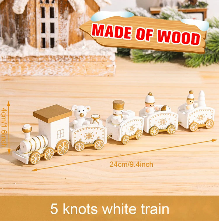 Christmas Train Merry Christmas Decorations For Home Ornament Xmas Navidad Noel Gifts Happy New Year 2026 Gifts