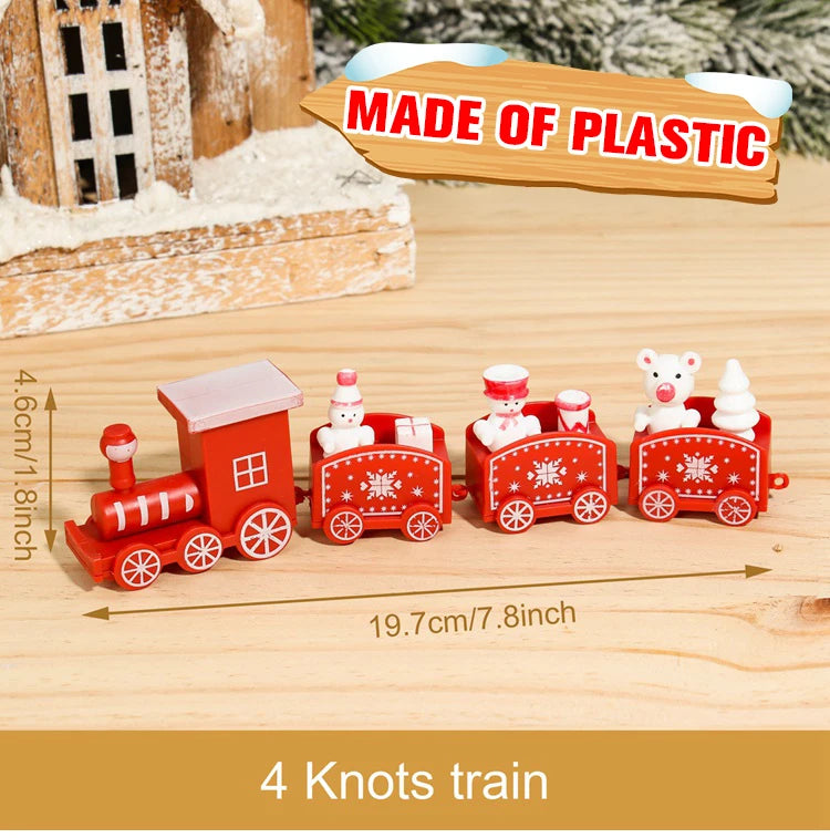 Christmas Train Merry Christmas Decorations For Home Ornament Xmas Navidad Noel Gifts Happy New Year 2026 Gifts