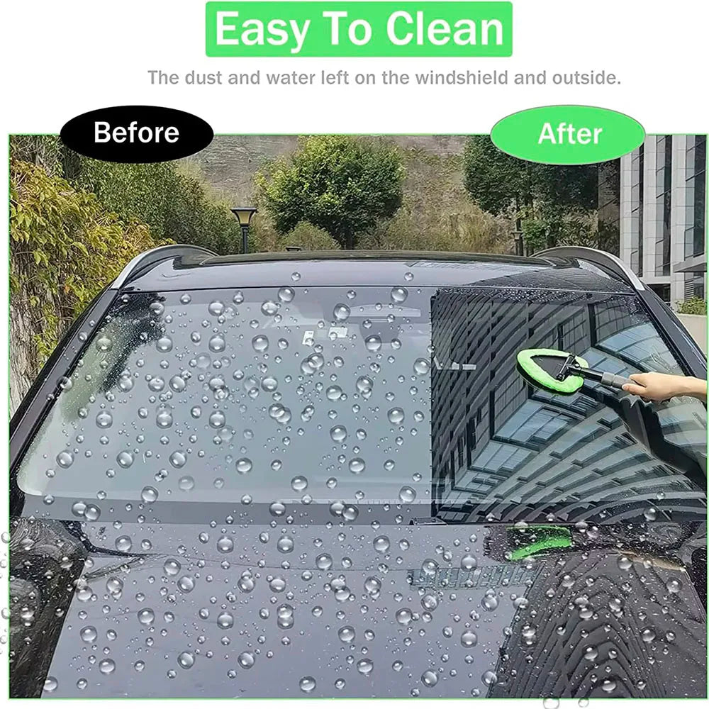 Telescopic Car Window Windshield Cleaning Premium Quality Replacement Accessory