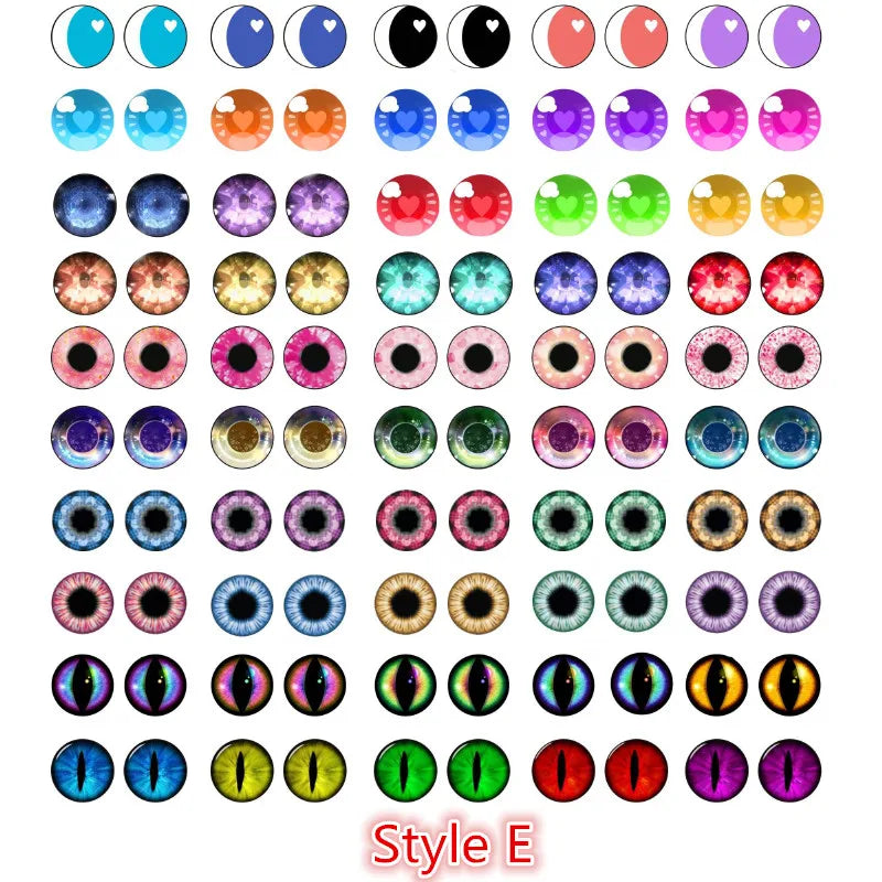 50 pairs Dragon Eyes Cat Premium Quality Replacement Accessory