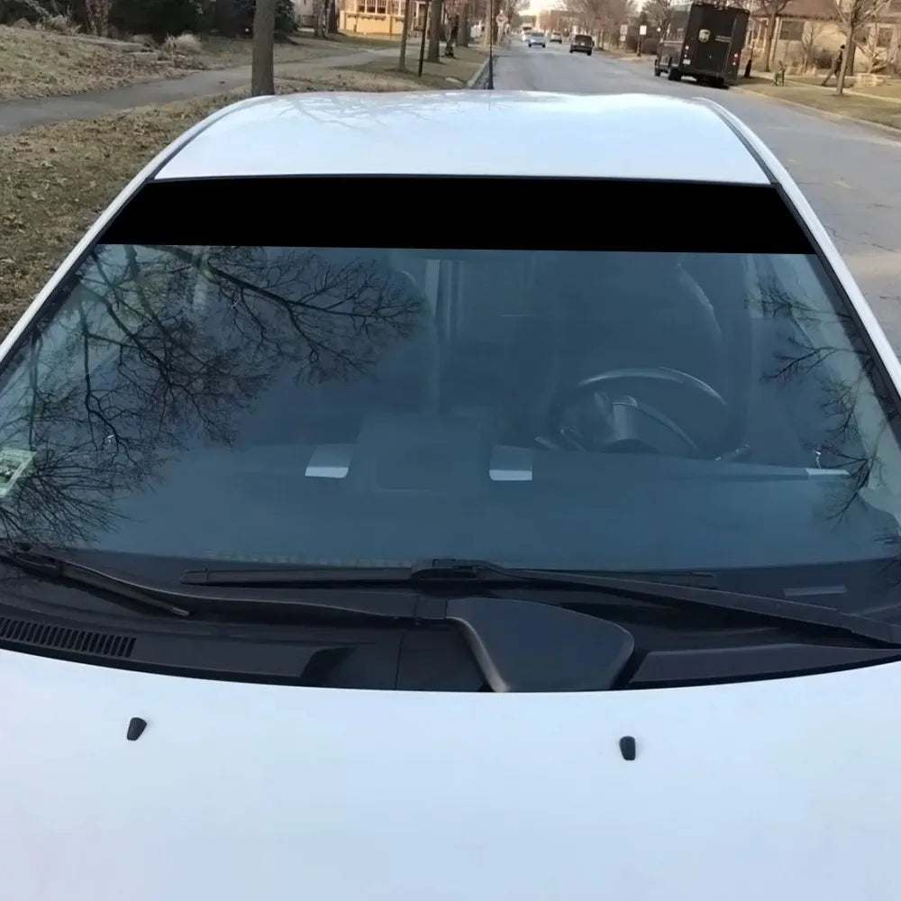 Car Sunshade Stickers Auto Front Car Sun Shade UV Protector