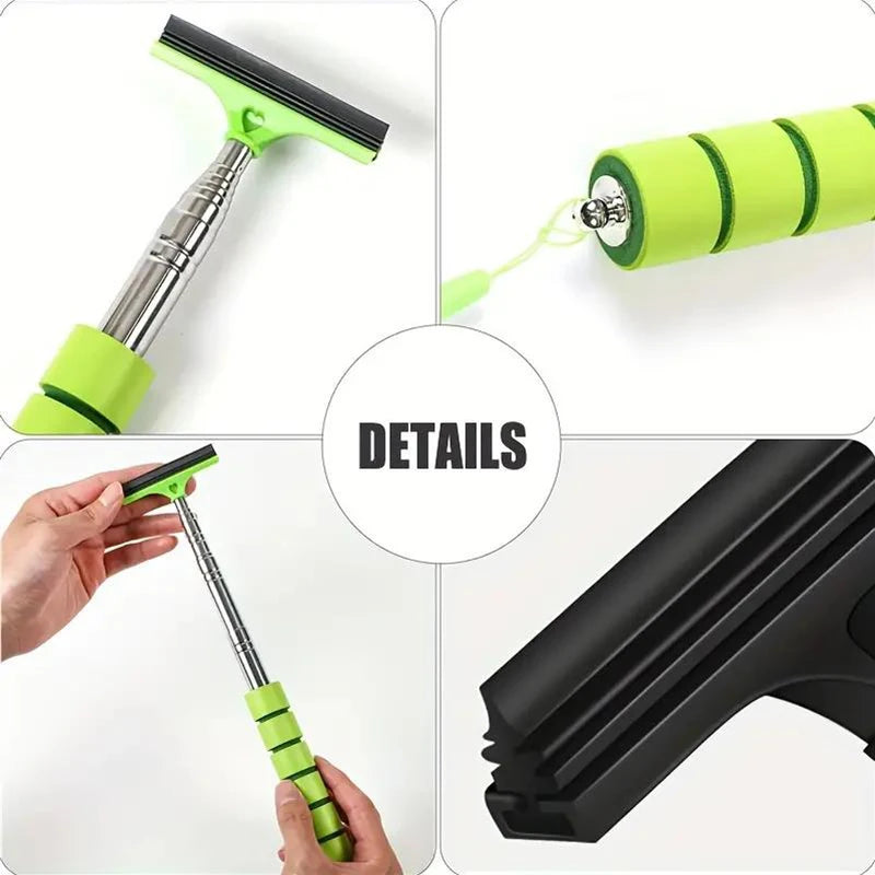 Car Rearview Mirror Wiper Telescopic Premium Quality Replacement Accessory