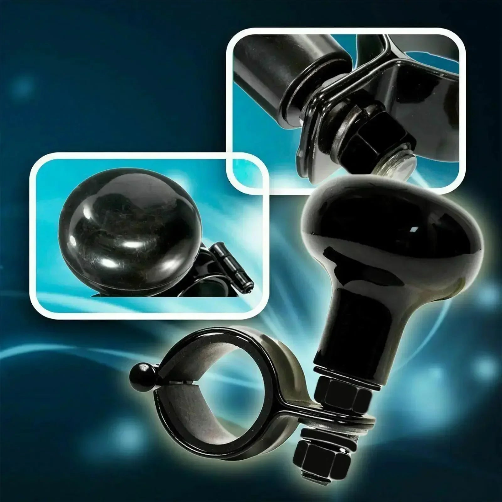 Steering Wheel Spinner Knob Universal Steering Wheel Cover Anti-Slip Comfort