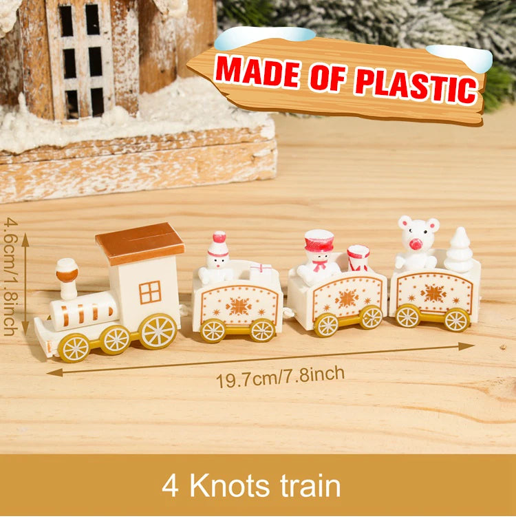 Christmas Train Merry Christmas Decorations For Home Ornament Xmas Navidad Noel Gifts Happy New Year 2026 Gifts