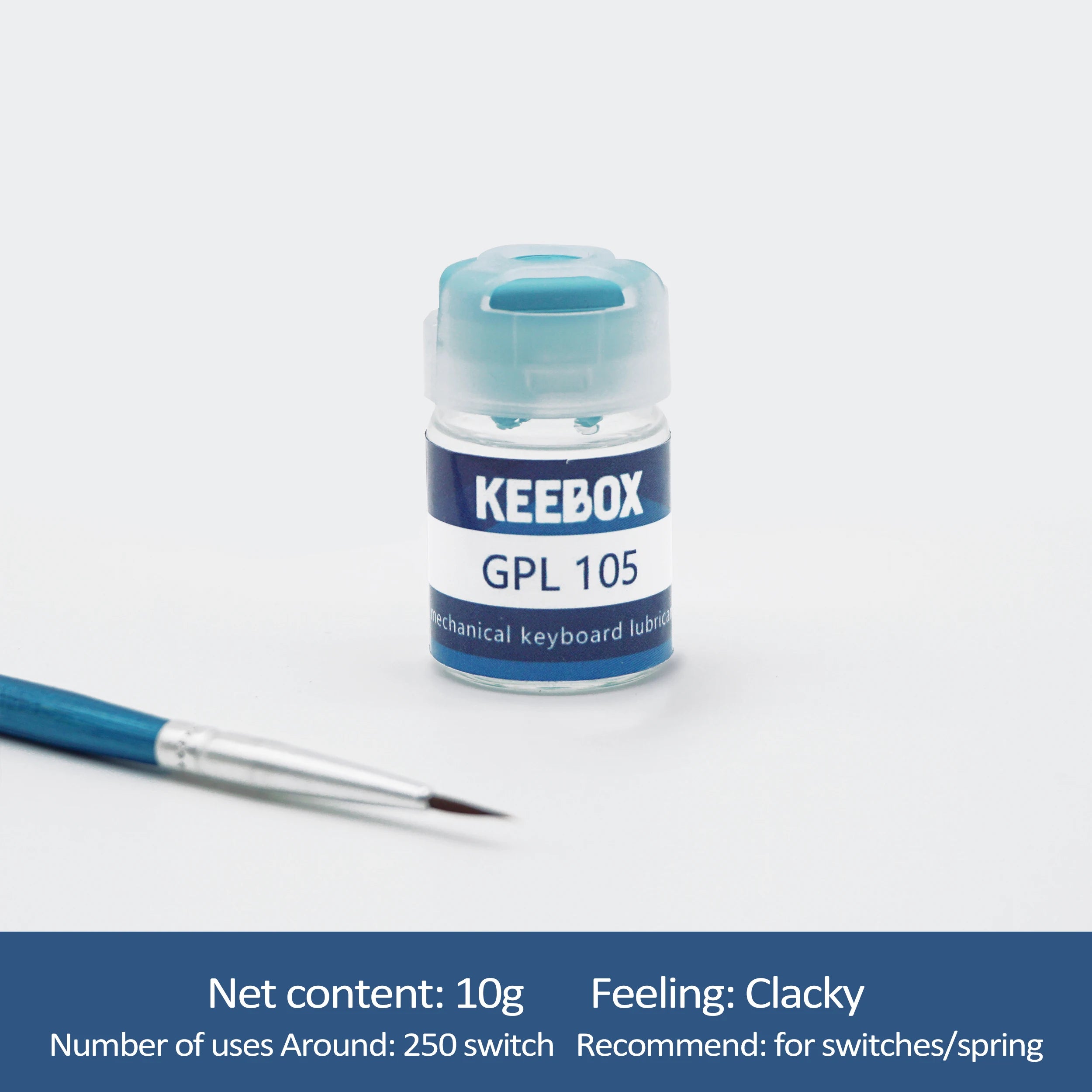 Keebox Krytox GPL205G0 GPL105 XHT-BDZ Mechanical Keyboard Switch Lube Customization Kit