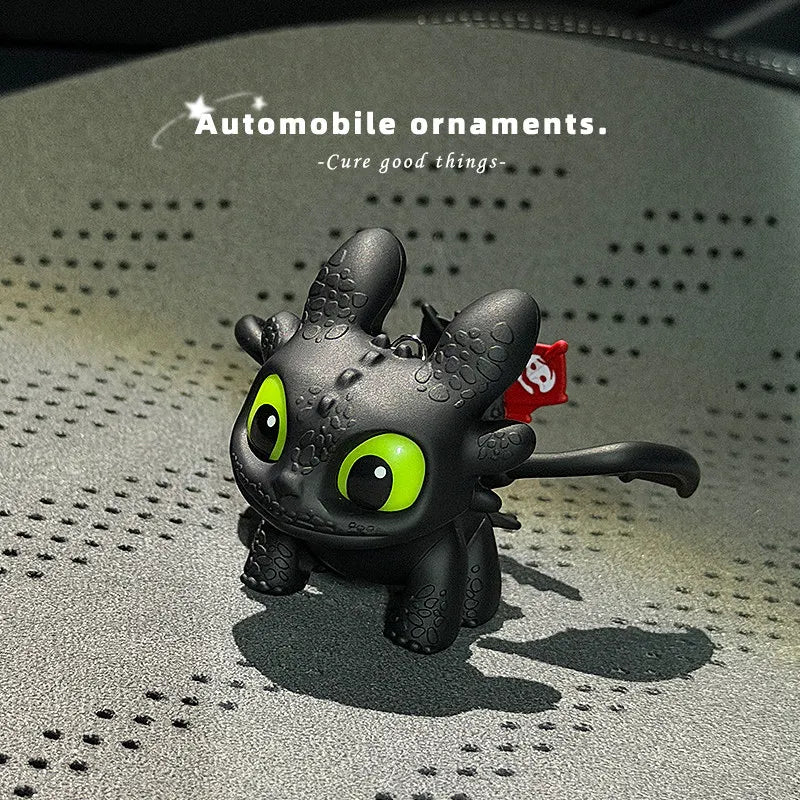 Genuine Cute Glowing Toothless Car Car Dashboard Ornament Decoration