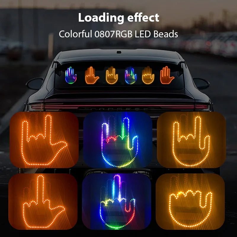 Funny Car Finger Gesture Remote Premium Quality Replacement Accessory