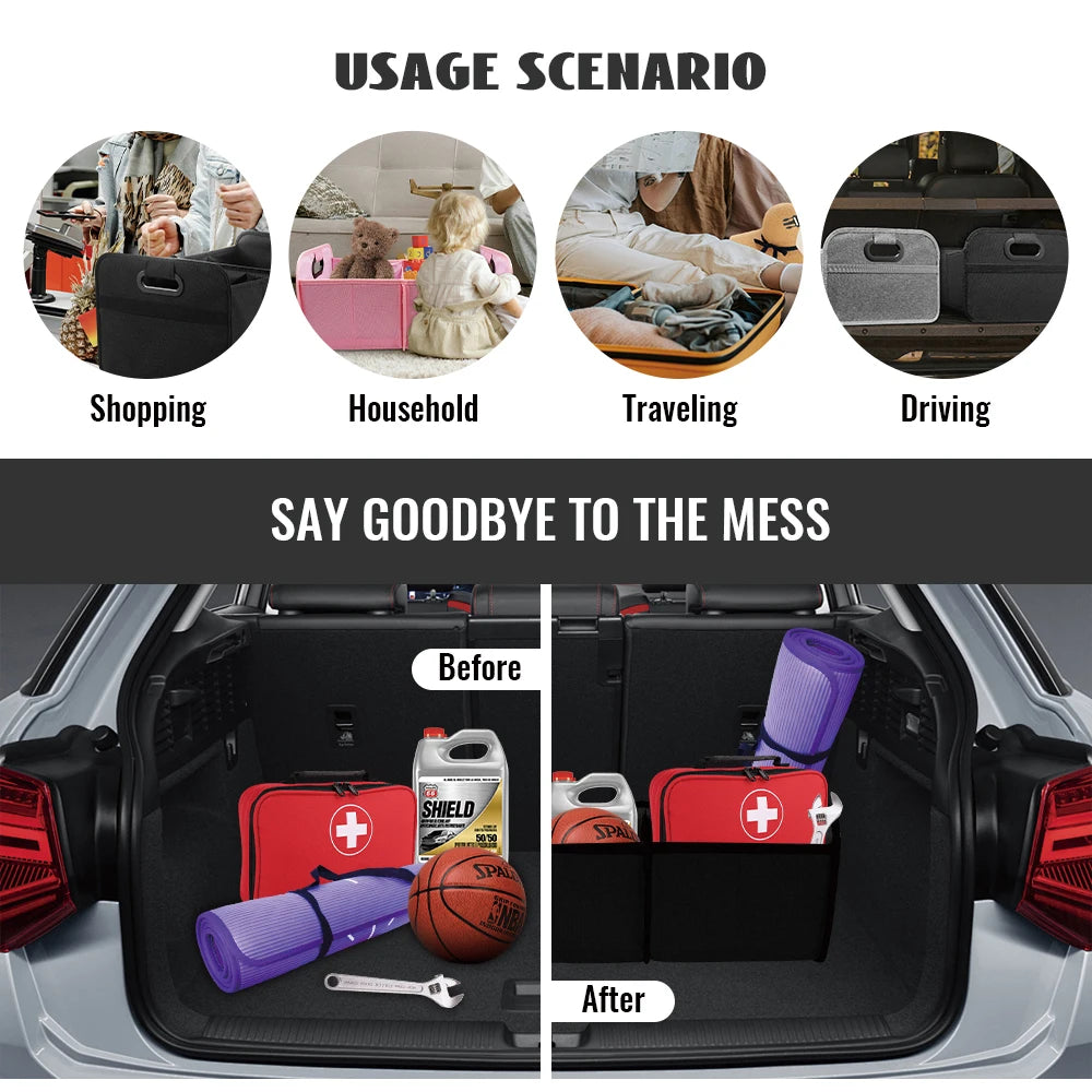 Trunk Organizer for suv Foldable Premium Quality Replacement Accessory