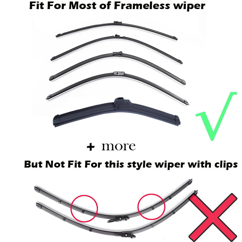 2Pcs/lot Universal AAA-Grade Auto Vehicle Premium Quality Replacement Accessory