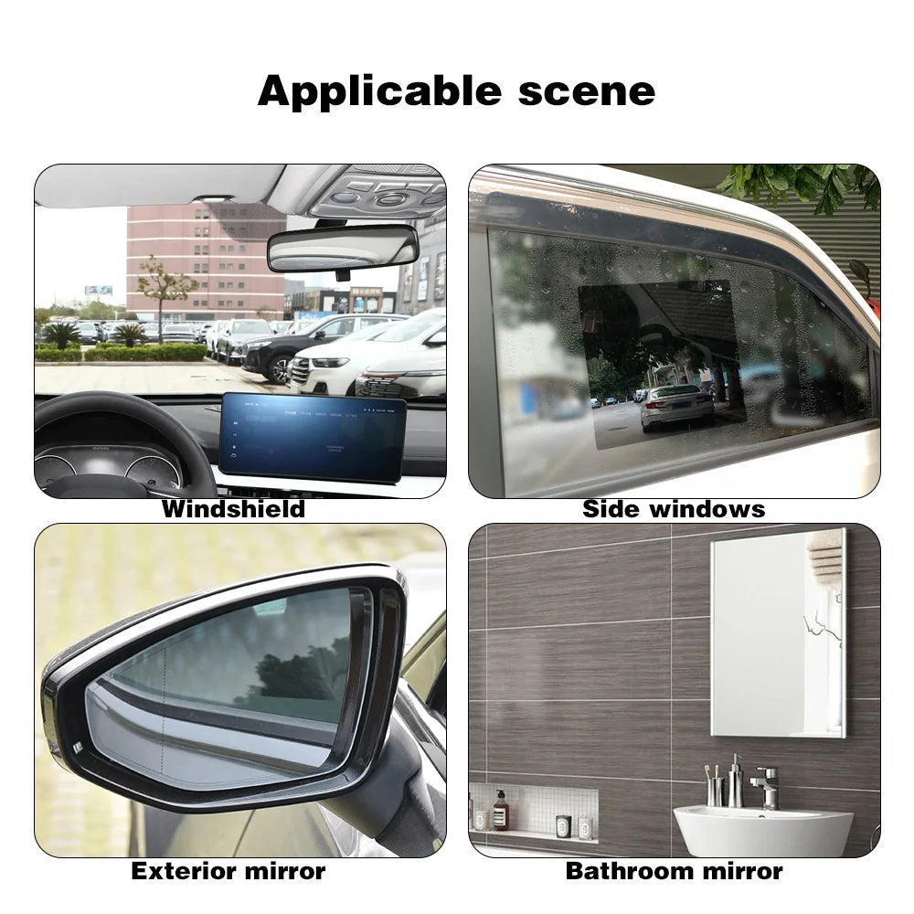 Car Rainproof Film 2 Auto Premium Quality Replacement Accessory