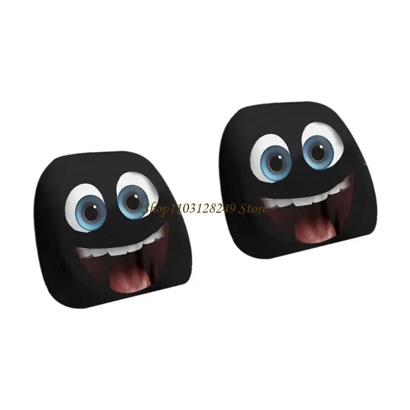 4 Car Headrest Covers Novelty Premium Quality Replacement Accessory