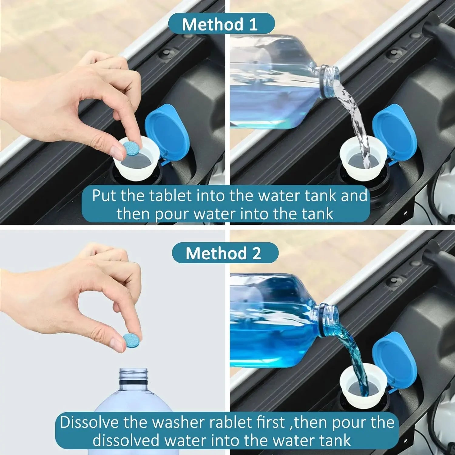 Car Windshield Washer Fluid Concentrated Premium Quality Replacement Accessory