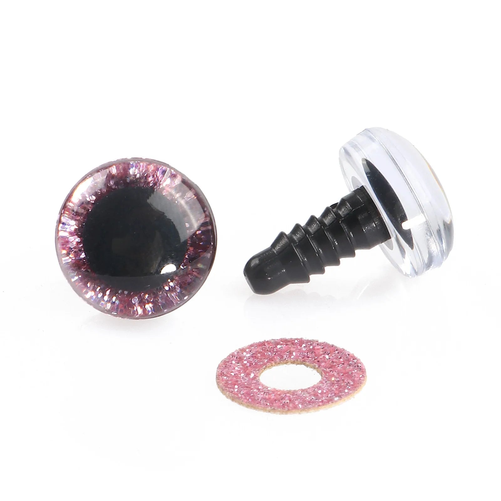 20Sets Plastic Multicolor Eye Sequins Doll Making Safety Eyes Craft Supply