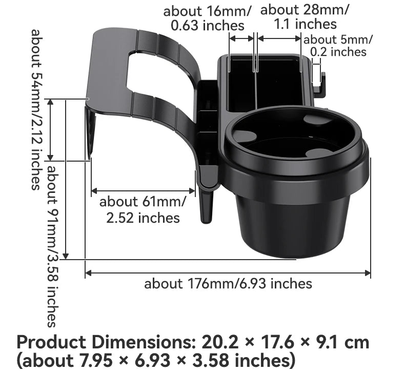 Car Cup Stand Phone Holder Premium Quality Replacement Accessory