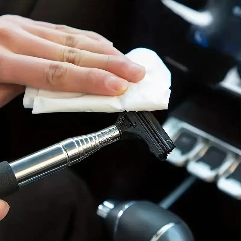 Car Rearview Mirror Wiper Telescopic Premium Quality Replacement Accessory