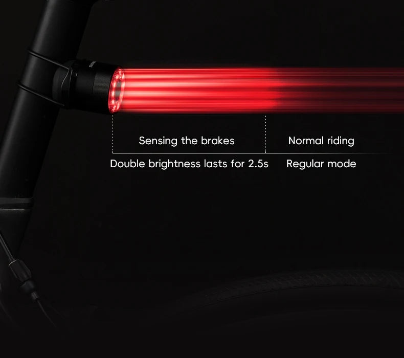 ROCKBROS Bicycle Tail Light Smart Premium Quality Replacement Accessory