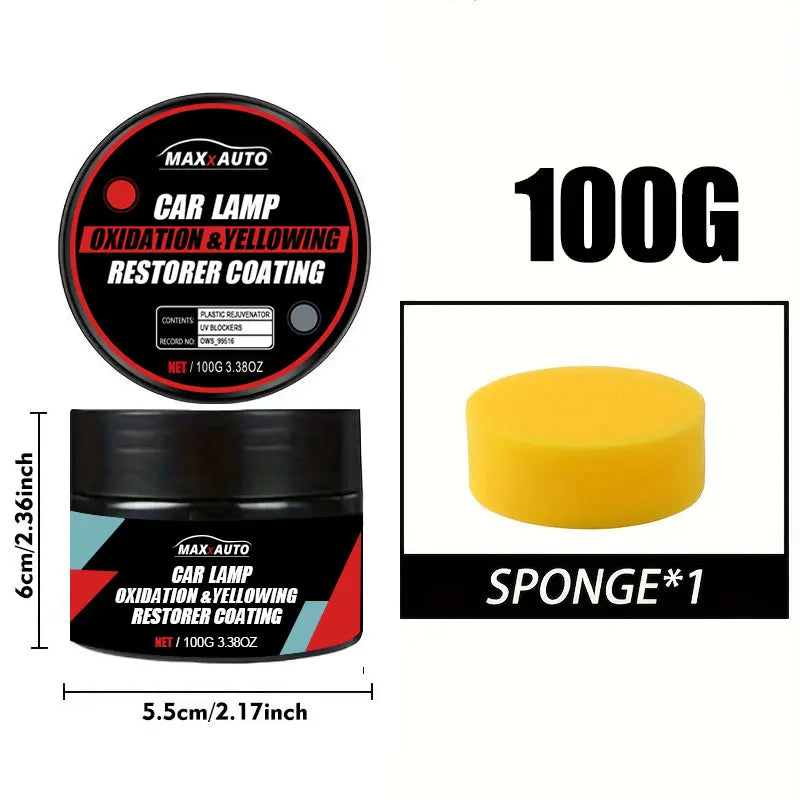 Car Headlight Restoration Polishing Kit Premium Quality Replacement Accessory