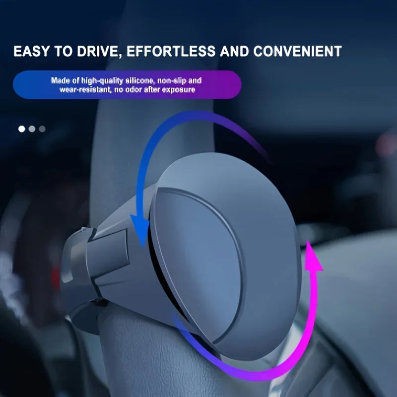 Easy-Grip Silicone Steering Wheel Knob Steering Wheel Cover Anti-Slip Comfort