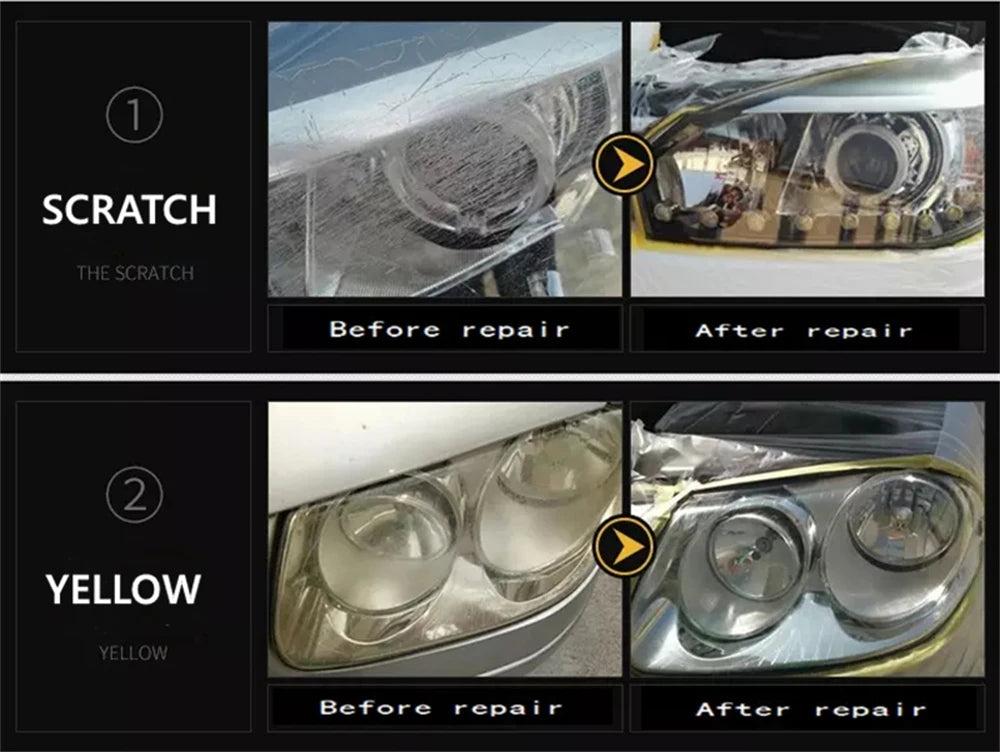 800ML Car Headlight Restoration Automotive Premium Quality Replacement Accessory