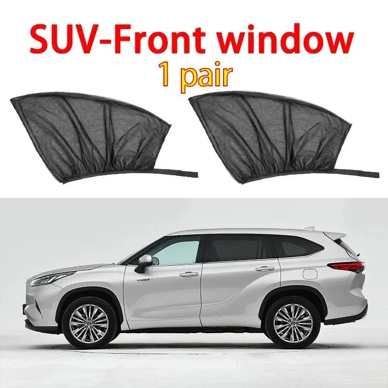 Car Window Shade Mesh 2 Car Sun Shade UV Protector