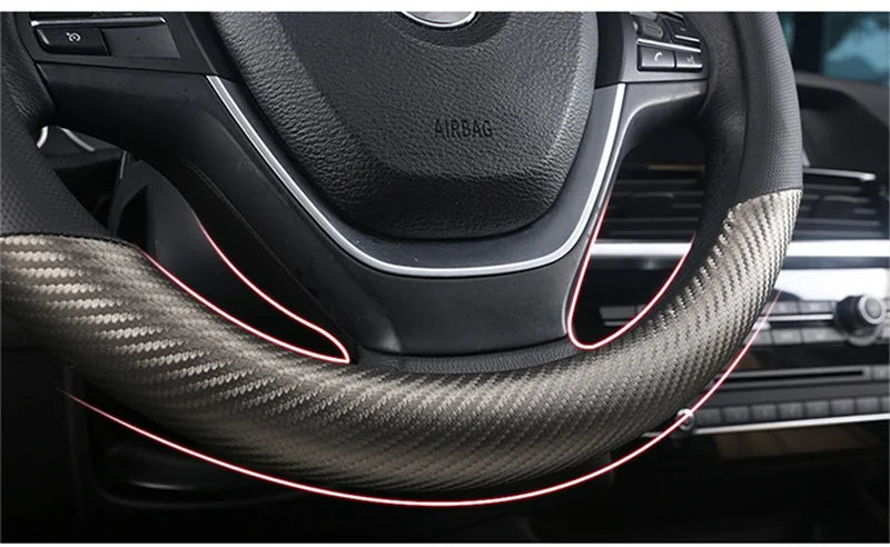 Universal D Shape Car Steering Car Dashboard Ornament Decoration