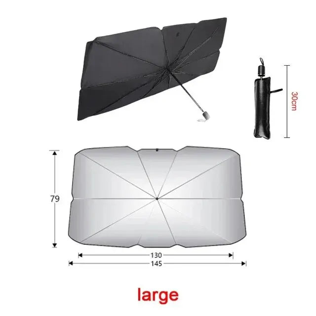 Car Sunshade Umbrella Windshield Folding Car Sun Shade UV Protector