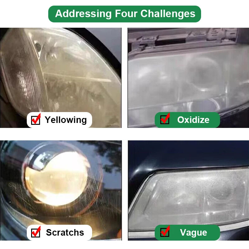 Car Headlight Restoration Polishing Kits Premium Quality Replacement Accessory