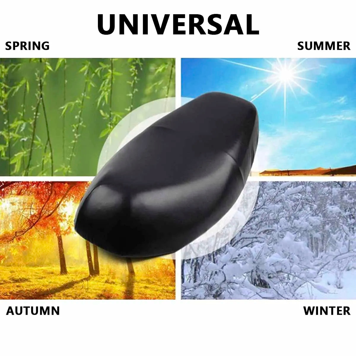 Motorcycle Seat Cover Universal Motorbike Premium Quality Replacement Accessory