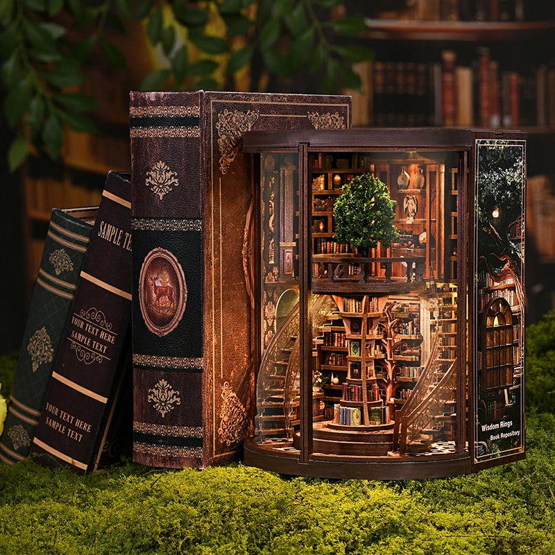DIY Book Nook Kit Retro Premium Quality Replacement Accessory