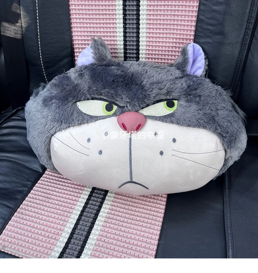 Cute Lucifer Cat Headrest Seat Premium Quality Replacement Accessory
