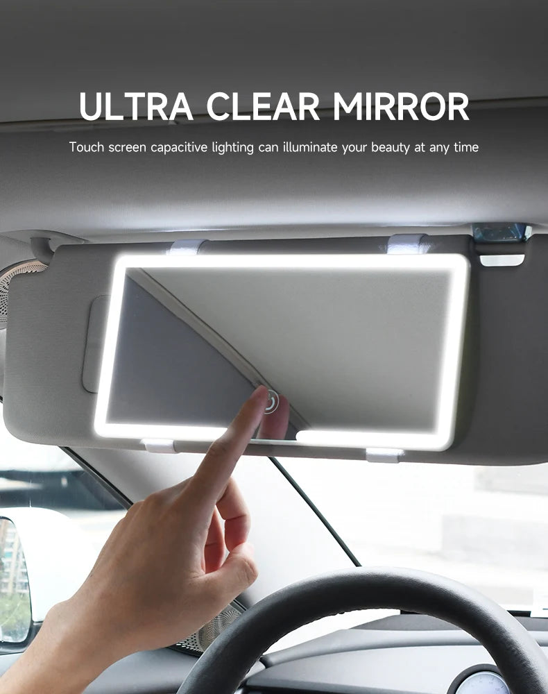 Car Interior Mirrors Sun Visor Car Sun Shade UV Protector