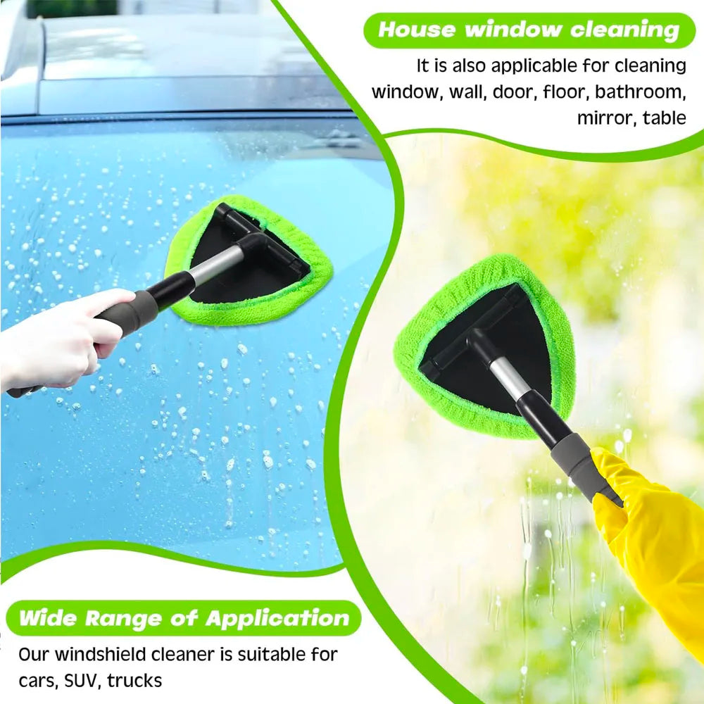 Telescopic Car Window Windshield Cleaning Premium Quality Replacement Accessory