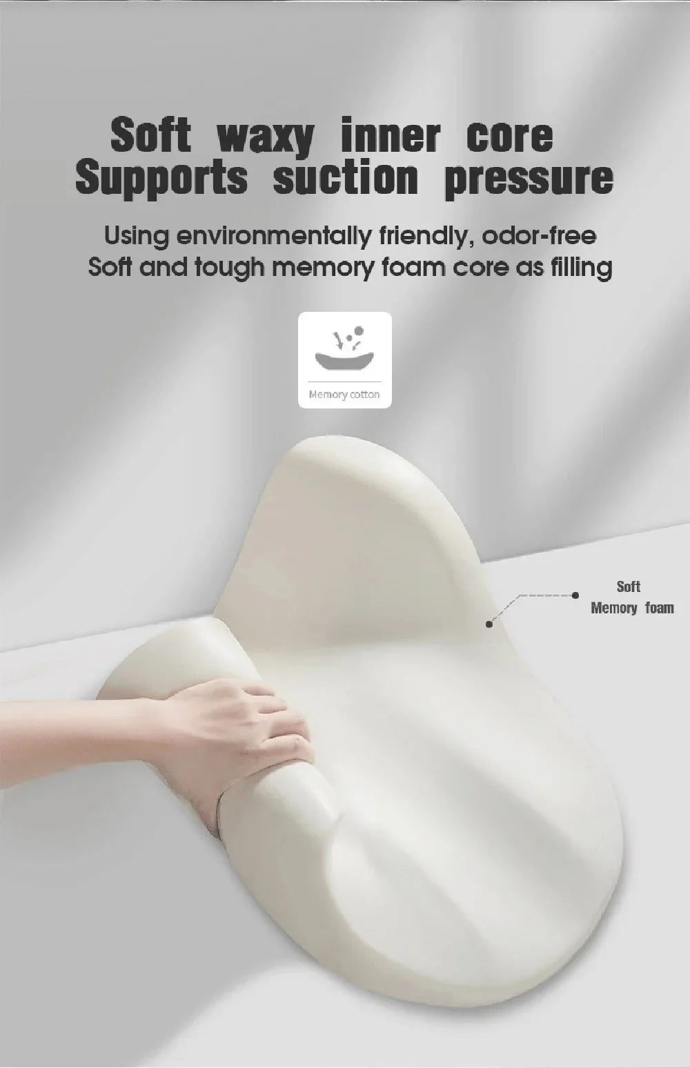 Memory Foam Car Universal Headrest Premium Quality Replacement Accessory