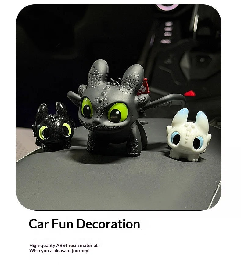 Genuine Cute Glowing Toothless Car Car Dashboard Ornament Decoration