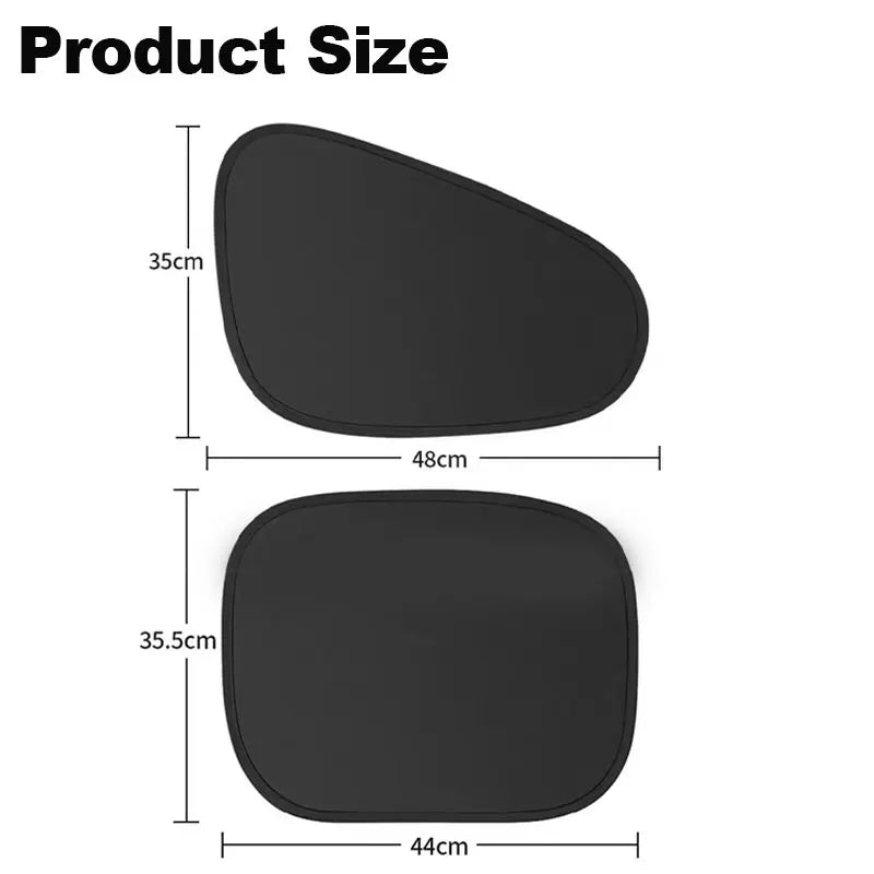New Electrostatic Sun Visor for Car Sun Shade UV Protector