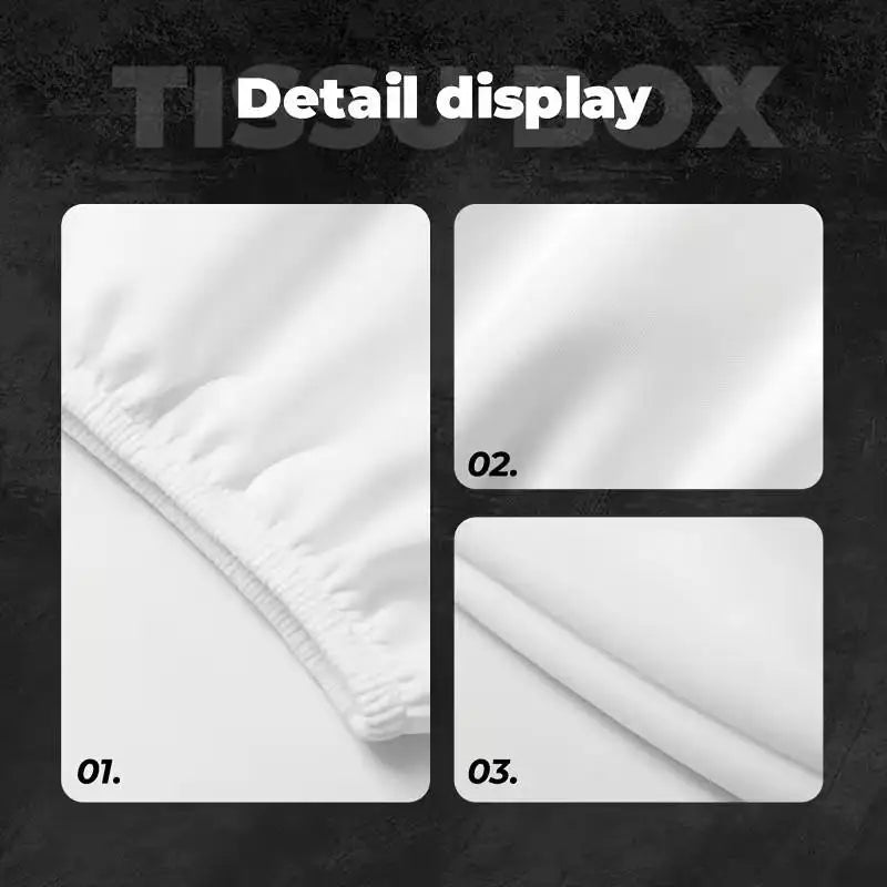 2 PCS Car Headrest Cover Premium Quality Replacement Accessory