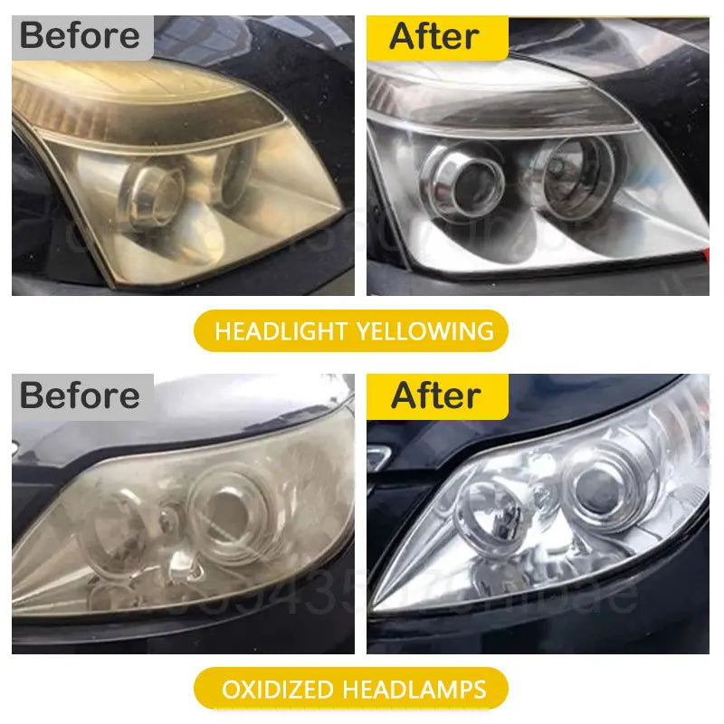 Car Headlight Restoration Polishing Kits Premium Quality Replacement Accessory