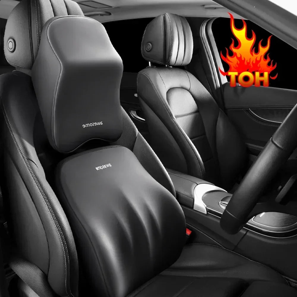 Car headrest neck pillow lumbar Premium Quality Replacement Accessory
