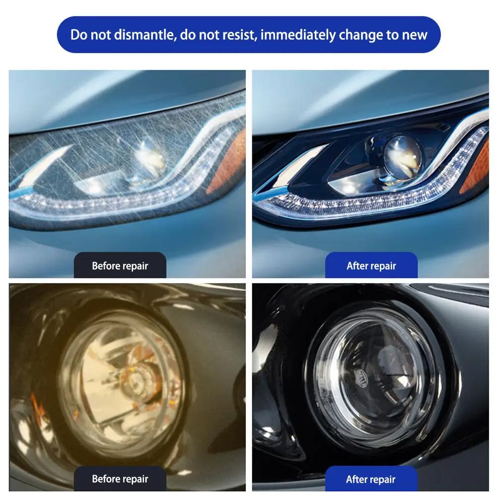 Car Headlights Restoration Kit Chemical Premium Quality Replacement Accessory