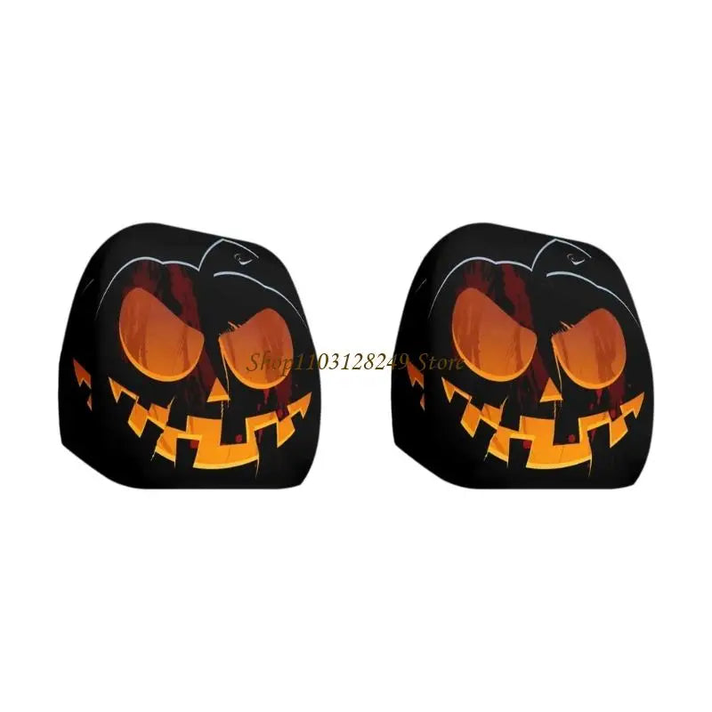 4 Car Headrest Covers Novelty Premium Quality Replacement Accessory