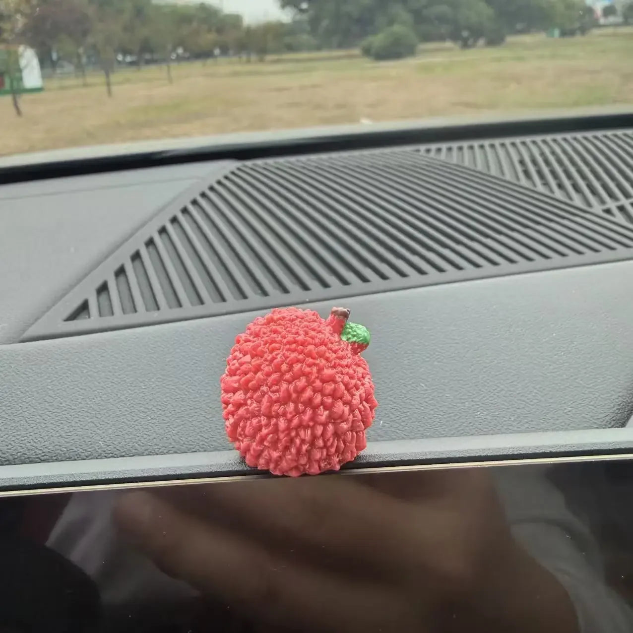 Cute Fruit-Shaped Car Dashboard Ornament, Car Dashboard Ornament Decoration
