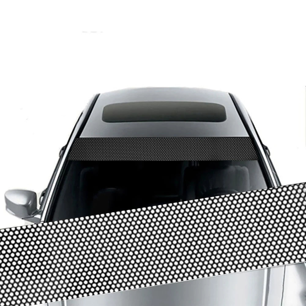 Car Sunshade Stickers Auto Front Car Sun Shade UV Protector