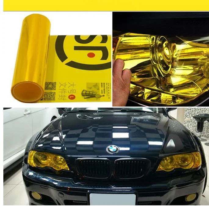 Car Headlight Taillight Protective Film Premium Quality Replacement Accessory