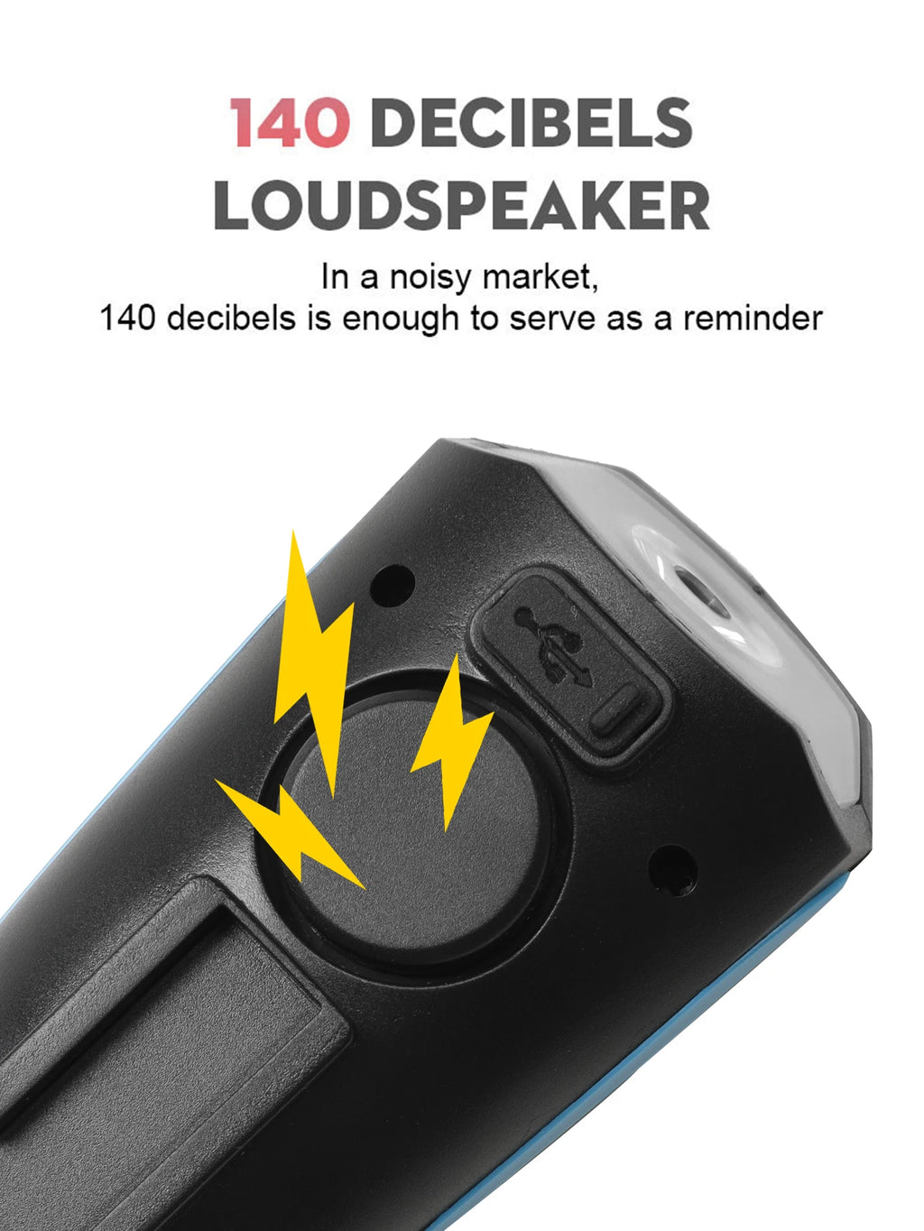 Bicycle LED Head Light with Premium Quality Replacement Accessory