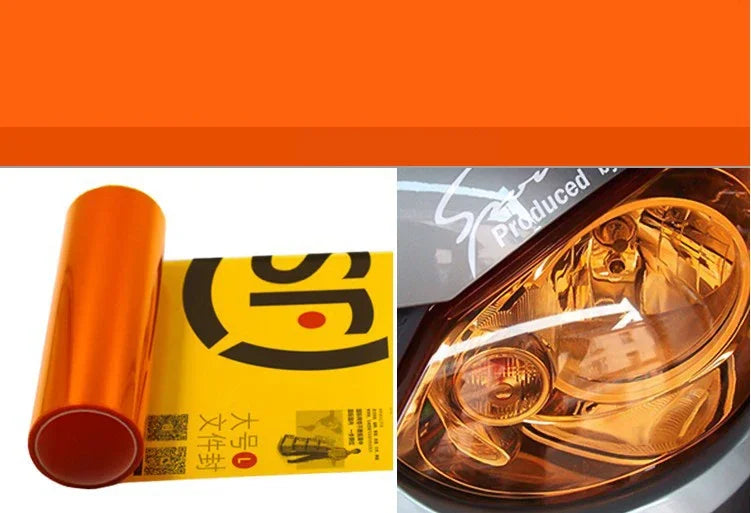 Car Headlight Taillight Protective Film Premium Quality Replacement Accessory